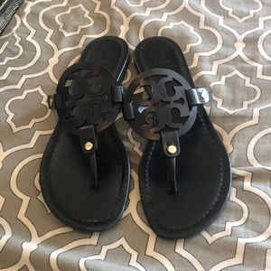 Excellent cond! Black Tory Burch Miller Sz 9 1/2